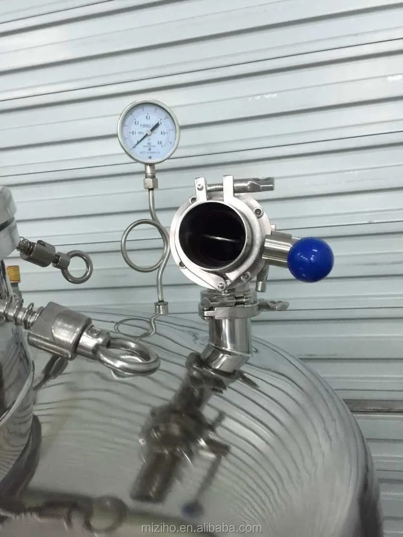 
 MZH-S 1000 литров из нержавеющей стальной клапан с подачей возуха-доказательство бак для хранения  