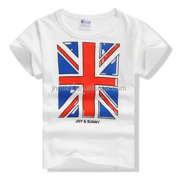 
 Лидер продаж, Детская футболка из 100% хлопка, оптовая продажа в Китае  