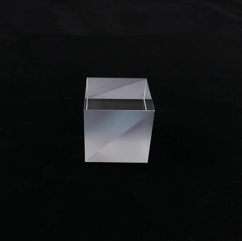 Custom High Quality K9 Optical Glass Cube Beam Splitter Prism