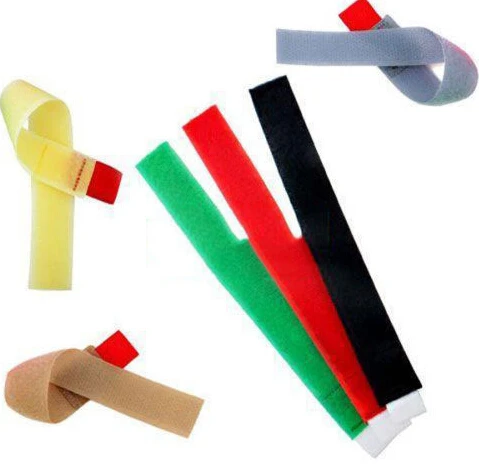 HOT 8Pcs Colorful Marker Nylon Straps Cable Power Wire Package Ties Strap Rope 