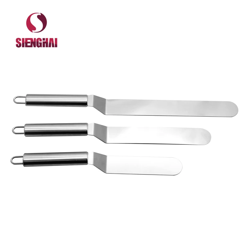 Cake Decorating Tools Stainless Steel Icing Spatula Set Cake Cream