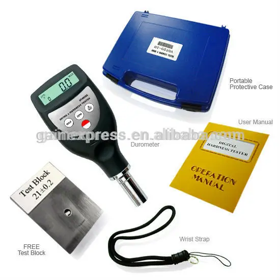HT-6510A цифровой по шору а метр твердости тестер резина новая со встроенным - в зонда