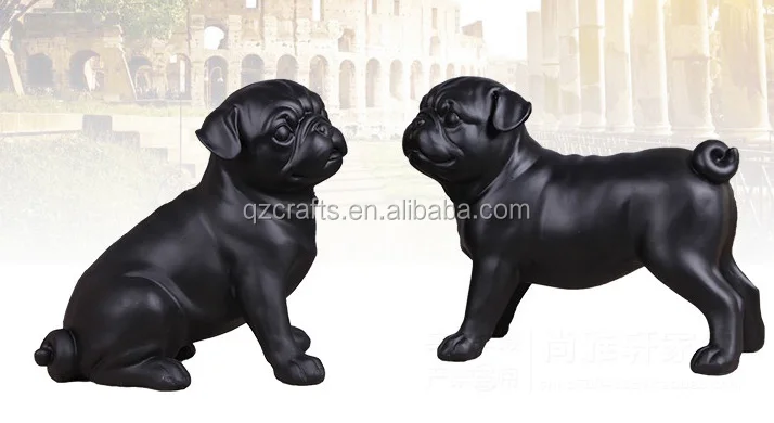 Custom Unipque Pug Dog Bookend