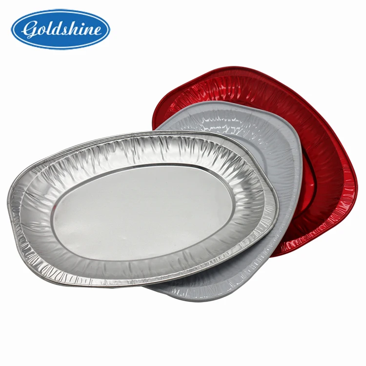 Mikikit 100 Pièces Plat De Pesée En Aluminium Plateau De Service Jetable  Plateaux Jetables Plateaux En Aluminium Plateau En Aluminium Feuille