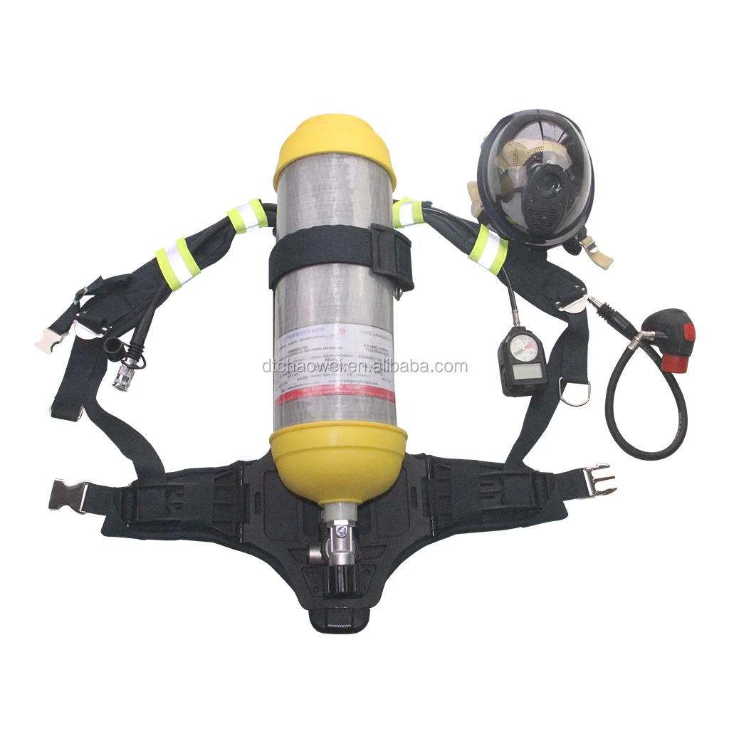 Factory Carbon Fiber Fire Fighting Equipment Self Contained Breathing ...