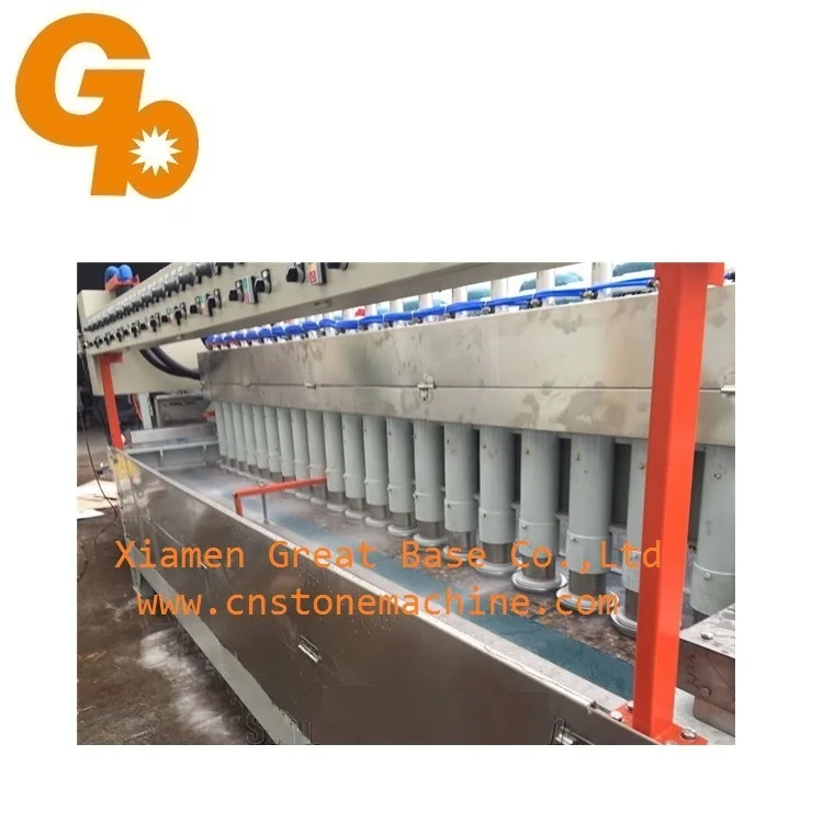 Automatic Granite Marble Stone Mosaic Polishing Machine with Motor High Productivity 60kw Power
