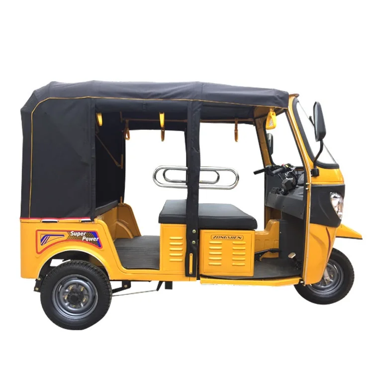 Maximum Loading 9 People Three Wheeler Motor Mobility Passenger Taxi With 200cc Zongshen Engine