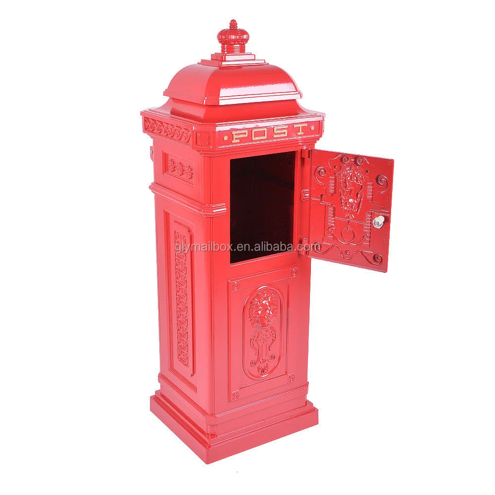The Most Popular Style in Europe 100% Original Material Outdoor Classic London Post Boxes From China