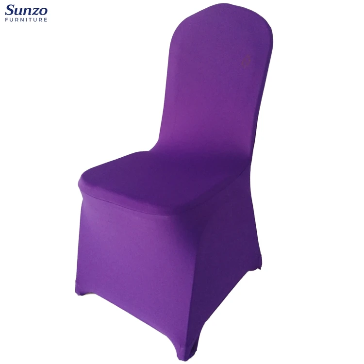 White Flower Spandex Chair Cover/white Wedding Cover