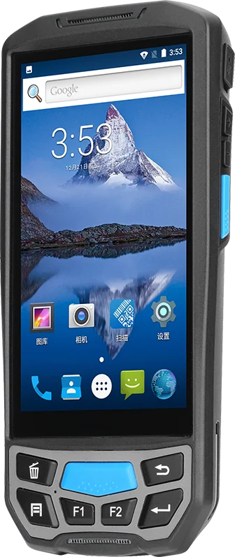 Blovedream U9000 Portable Android Wifi Barcode Scanner Pda for 1D 2D QR Data Collector