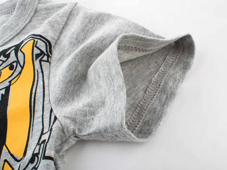 Детская летняя футболка из 100% хлопка с коротким