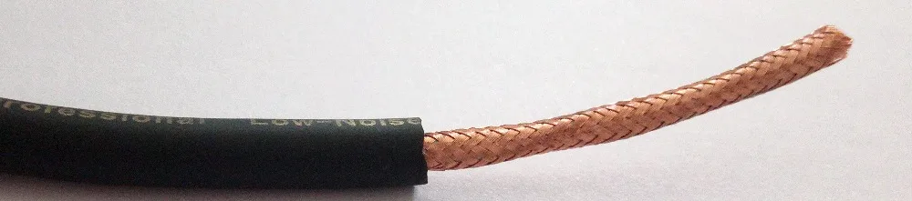 
 Кабель для микрофона 128 оплетка Высококачественный кабель для микрофона с низким уровнем шума  