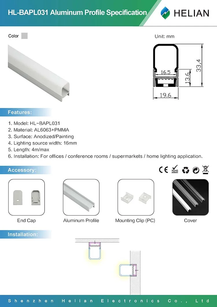 型材铝led照明价格铝通道嵌入式led灯铝箱 Buy 嵌入式铝外壳led灯 型材铝led照明 价格铝通道product On Alibaba Com