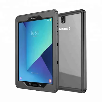 For Samsung Galaxy Tab S3 IP68 Waterproof Case, Full-body Rugged Screen Protective Case Cover for Samsung Tab S3 9.7''