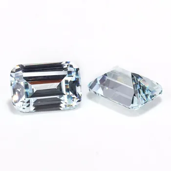 starsgem best quality light aqua blue cz stone fancy shape synthetic diamond cz