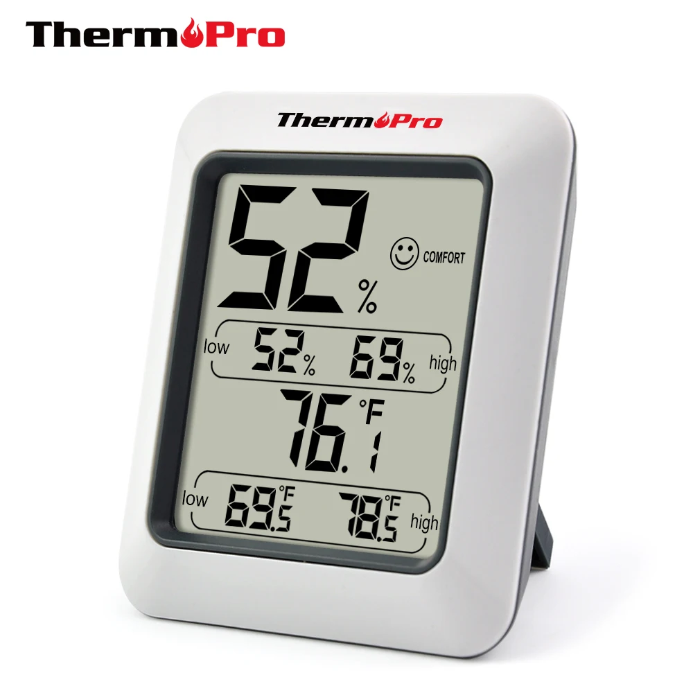 Buy Wholesale China Wood Room Thermometer With -30 To 50°c/-20