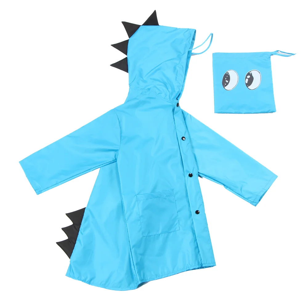 Chubasqueros para niñas y niños, chaqueta impermeable de lluvia de  dinosaurio de dibujos animados para niños, poncho de lluvia para niños,  talla 3XL