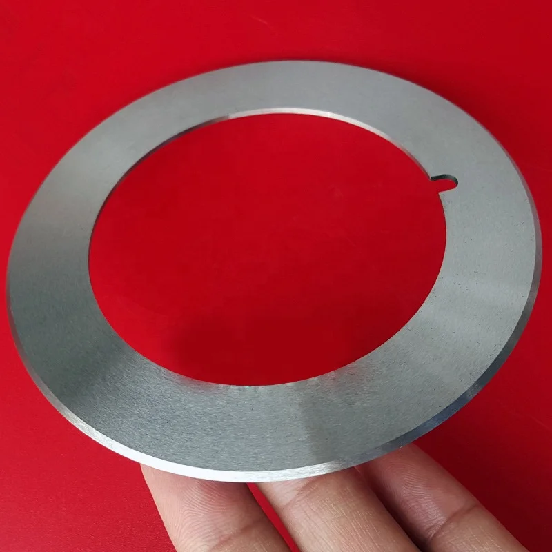 China Made Round Slitting Machine Paper Cutting Round Top Knives