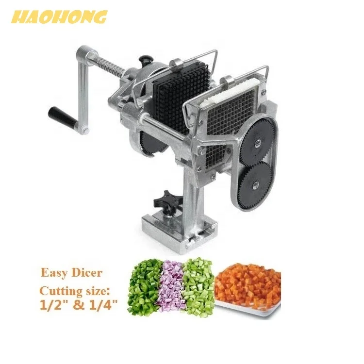 High Quality Commercial Manual Easy Dicer Two Way Vegetable Cutter