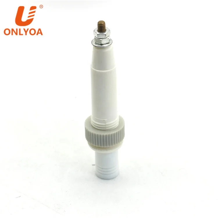 4mm White Pluggable High Pressure Banana Plug Banana Socket