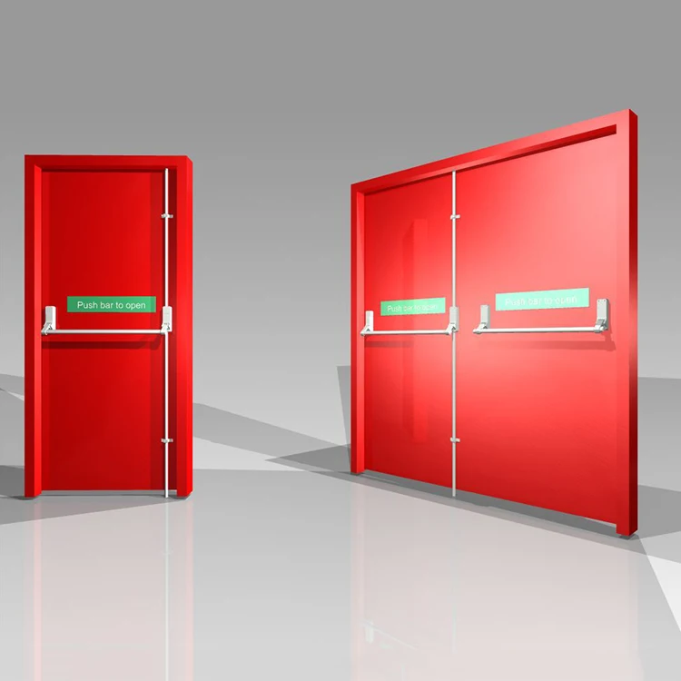 USA看板 FIRE DOOR USA Standard Steel Fire Door Fire Proof Exit Apartment Door