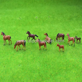 1:87 and 1:150 scale plastic miniature model farm animals