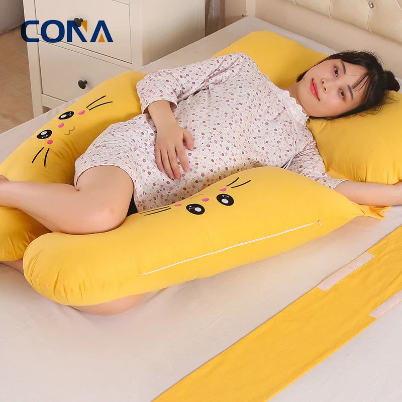 U Shaped Pregnancy Support Pillow For Side Sleeping Contoured Maternity Nursing Pillow With Cotton Pillow Case Buy Nursing Pillow Pregnant Woman Pillow Pregnant Nursing Pillow Product On Alibaba Com