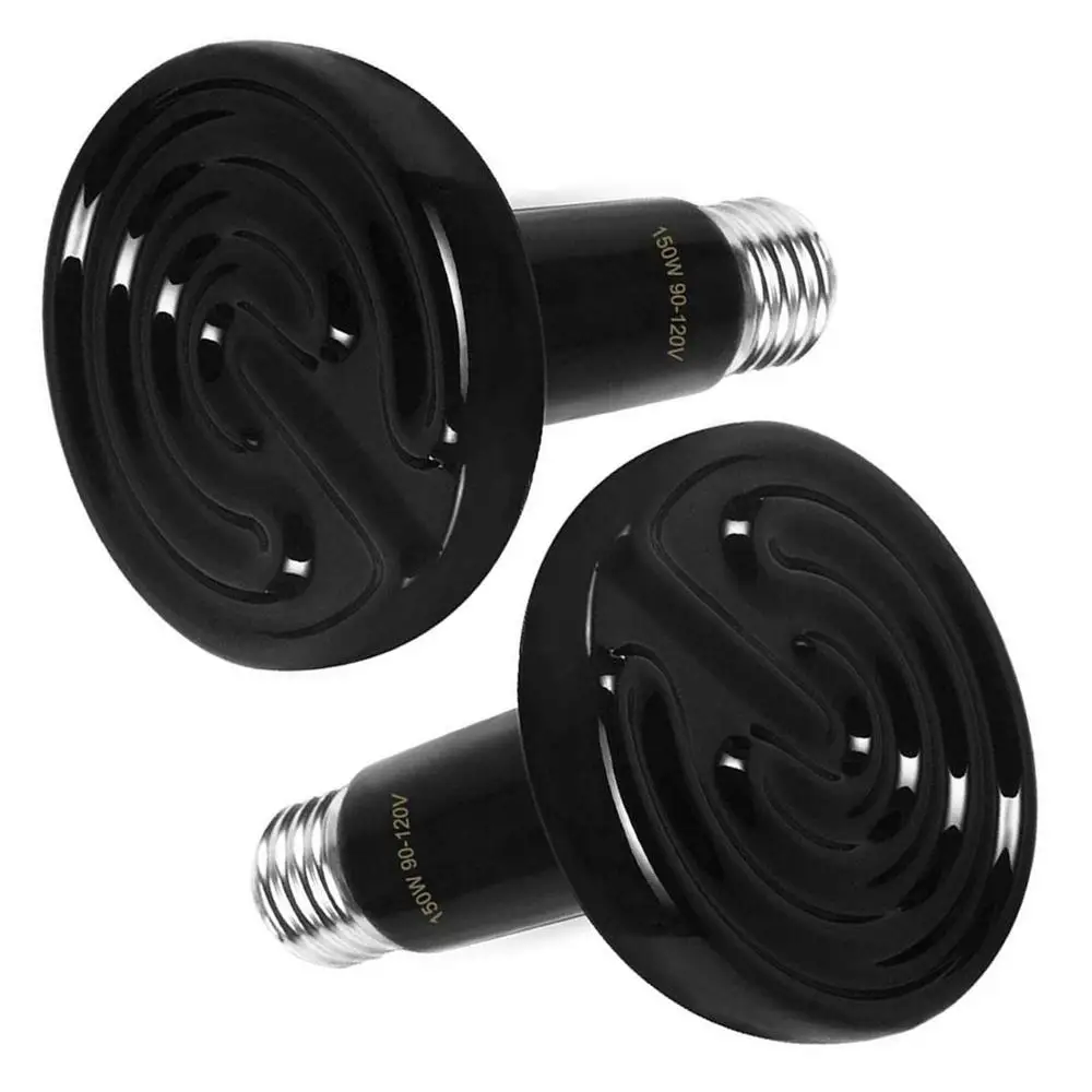 black ceramic heat bulb