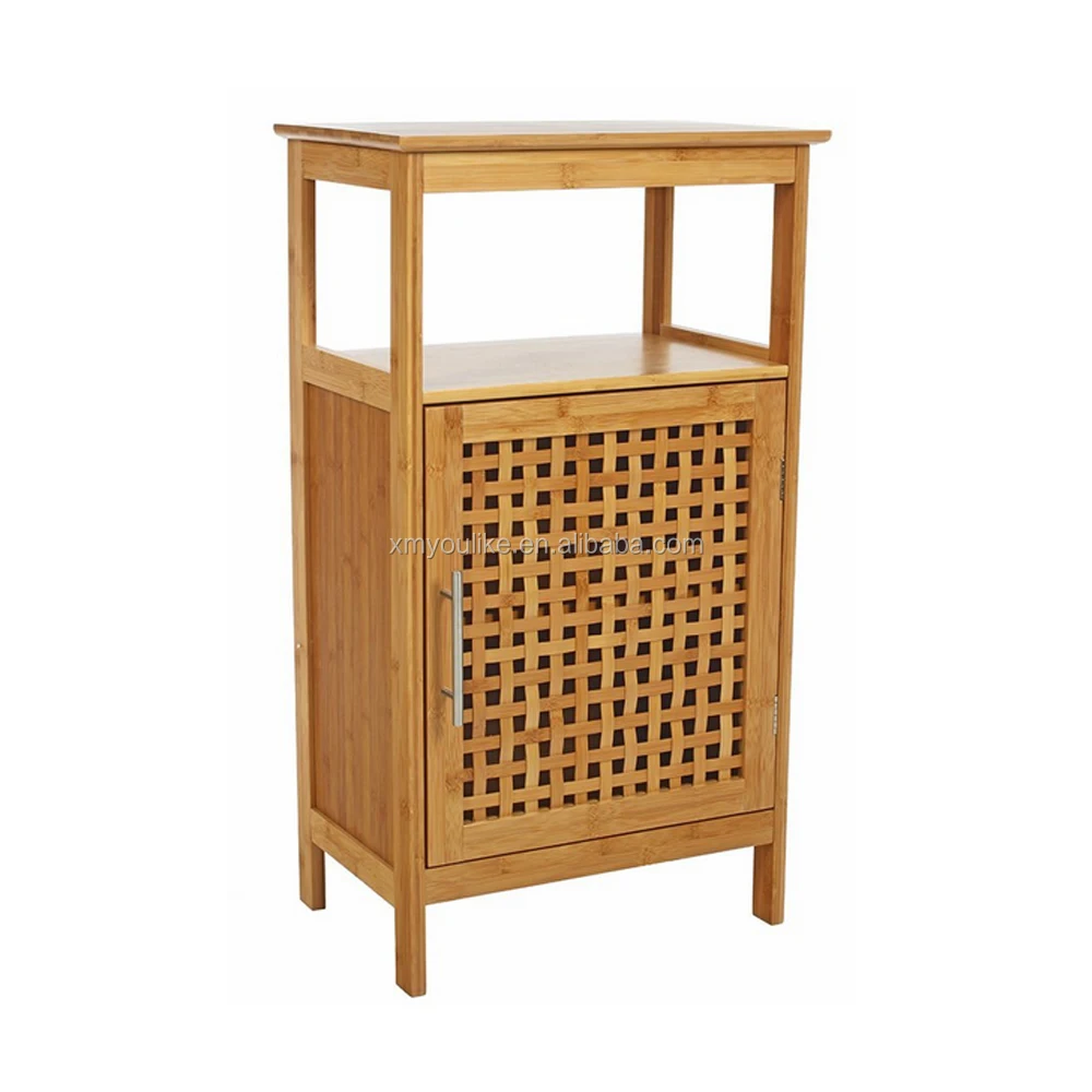 High Quality Bathroom Natural Bamboo Bath Floor Cabinet Buy Modern Bathroom Cabinets