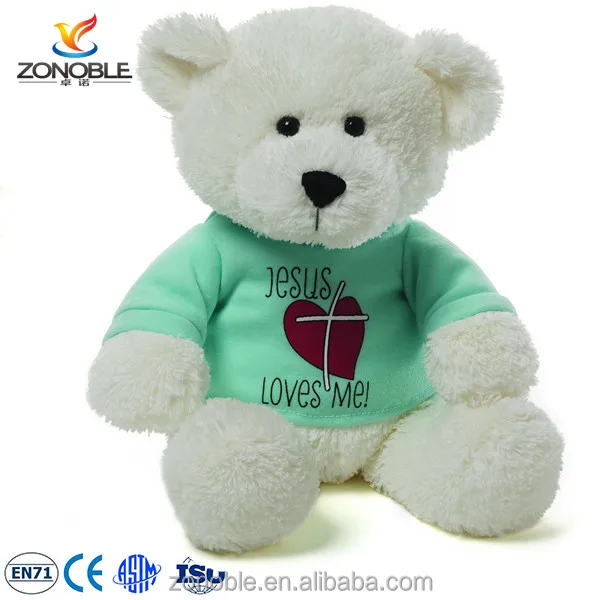light green teddy bear