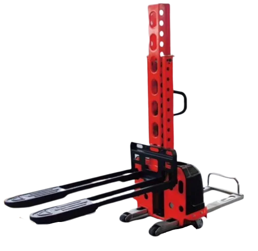 Self Loading Stacker Electric Stacker Mini Dumper Self Loading 1100mm 1300mm DC Portable Electric Stacker for Van Truck
