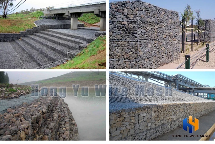 Factory Prices Pvc Coated Galvanized 2x1x1 Gabion Wire Mesh 80x100mm ...