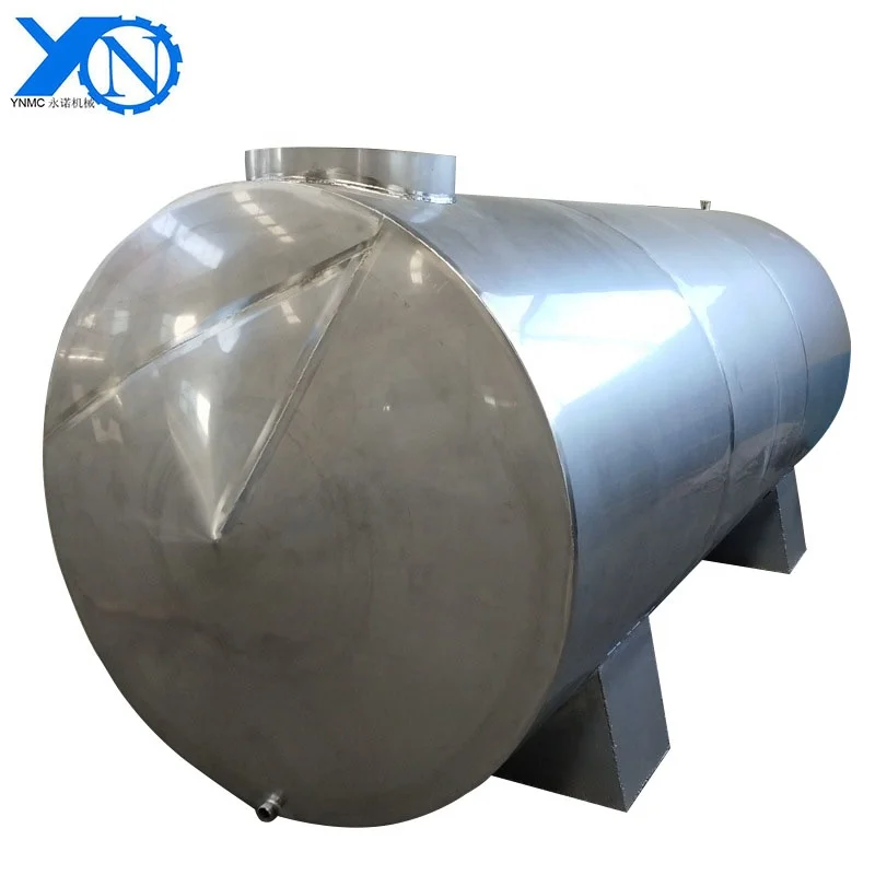 Food Grade 304 Stainless Steel 40m3 Horizontal Water tank and Vertical Stainless Steel Water Storage tank