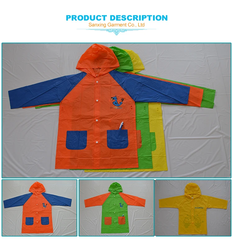 Kids Raincoat Clear Rain Poncho Jacket Rain Coat Rain Wear For Girls Boys Children Buy