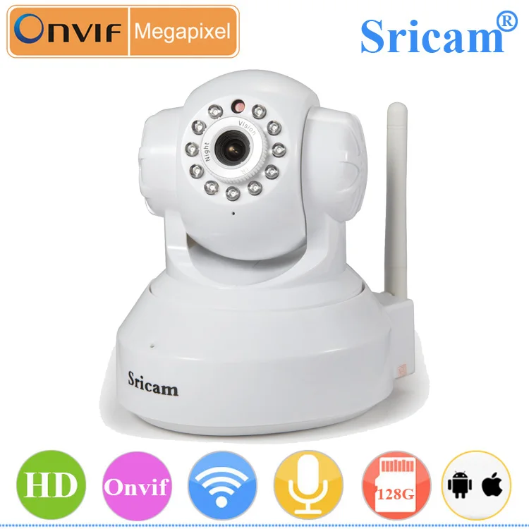 Sricam SP005 no need Cable Ethernet Configuration Wifi Mini Kamera