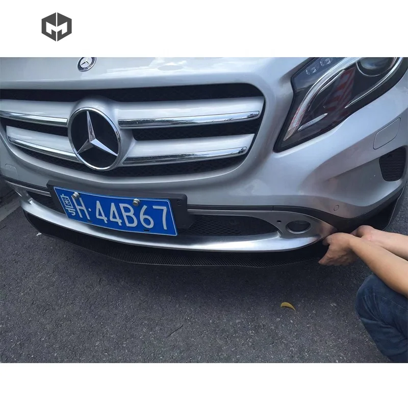 Carbon Fiber Rz Front Lip For Mercedes Benz Gla45 Amg Buy Gla Gla45 Gla Body Kit Product On Alibaba Com