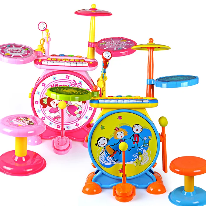 中国楽器玩具電子キッズドラムセット玩具卸売用 Buy Electric Drum Set Kids Drum Set Musical Drum Set Product On Alibaba Com