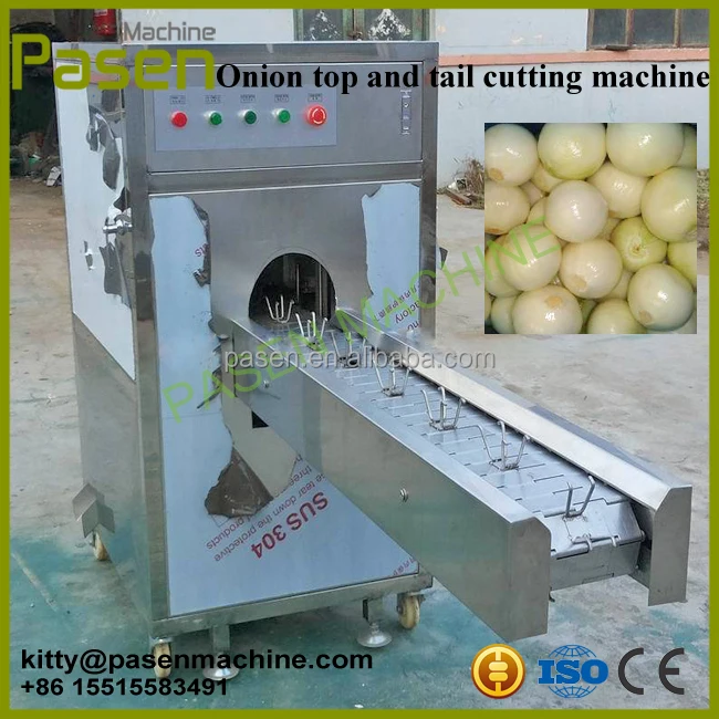 Onion Cutter Onion Head and Tail Cutting Machine - China Honest Industry &  Trade