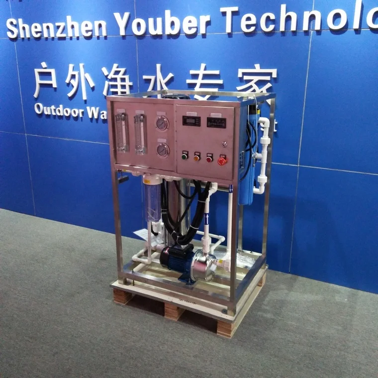 Mobile Reverse Osmosis System For Outdoor Cleaning Solar Panels Pure