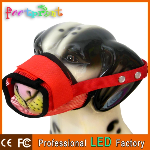 Собака pet рот-муфельные нестандартного размера из светодиодов собака рот