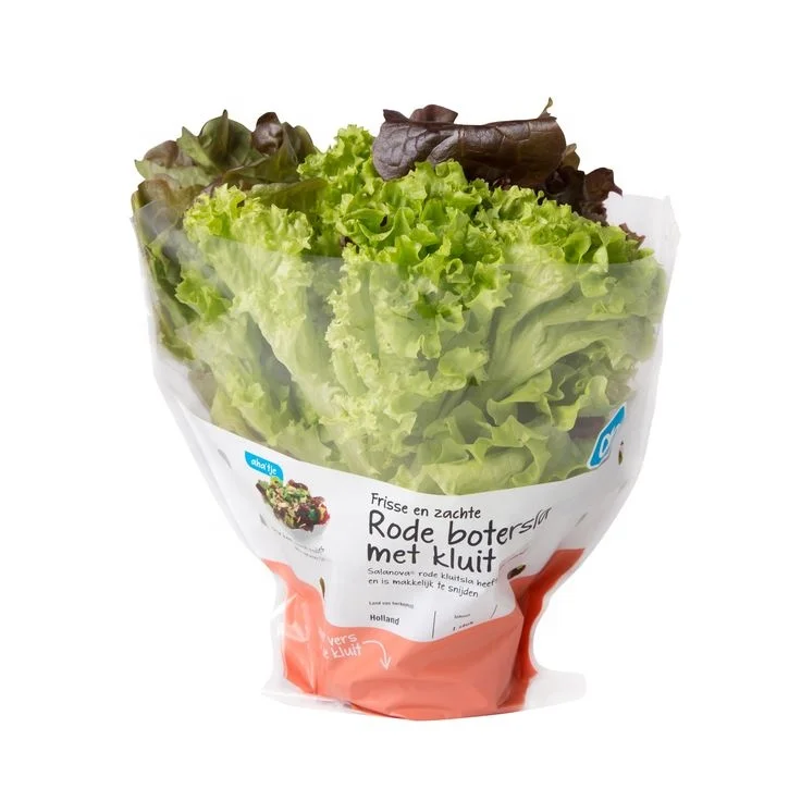 CPP Material Lettuce Packaging Bag with Customized Design