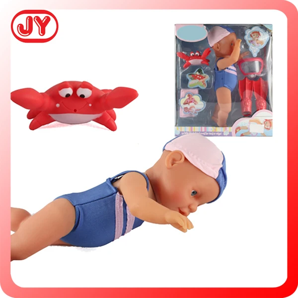 baby doll that swims