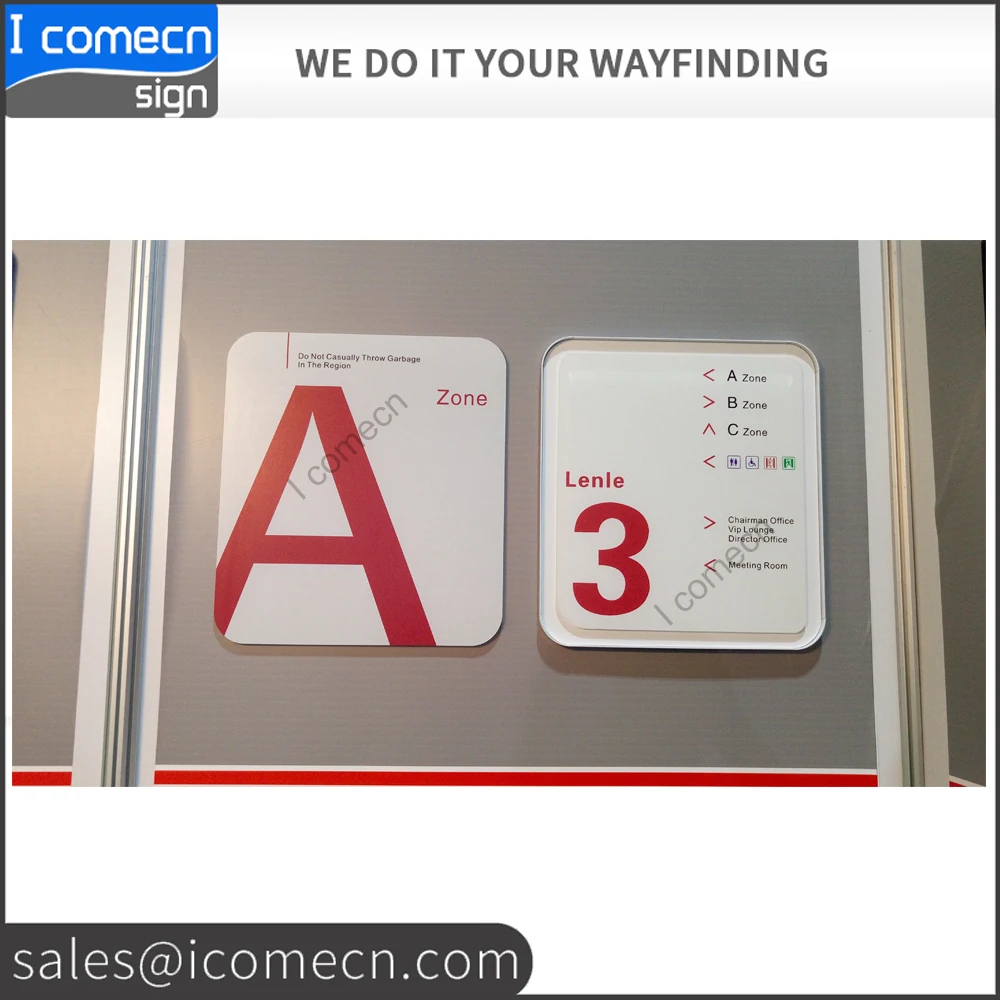 Индивидуальные офисные знаки и деловые дверные знаки