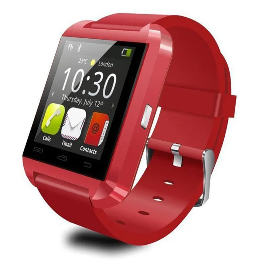U8 Smart Watch TFT Full Touch Screen Smart Watch With BT Call  Music Pedometer Long Sit Reminder U8 for Mobile Phone