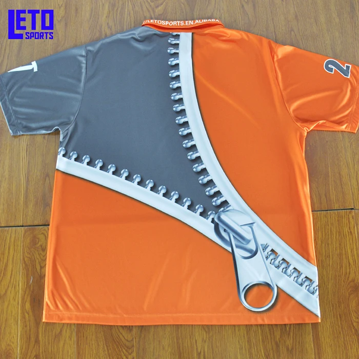 Оптовая продажа, рубашки для дартс, сделанные на заказ рубашки-поло для мужчин из полиэстера, Джерси для Дартс с сублимационной печатью