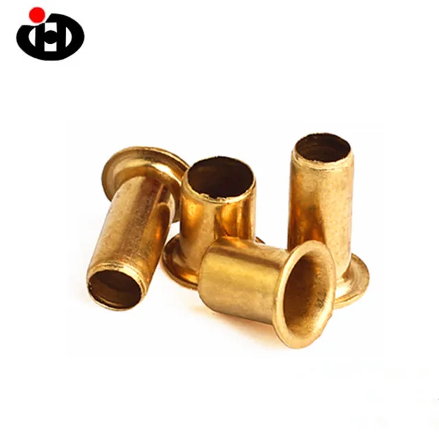 Chinese Supplier Hardware Fastener Products GB876 Brass Hollow Tubular Rivets M3 Rivet Nut