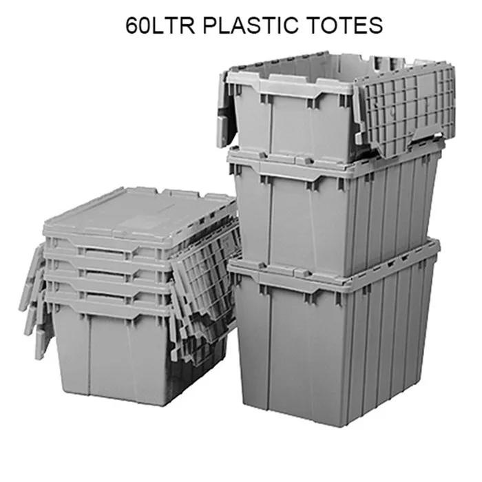 Присоединяйтесь к Высокое качество наращиваемых Сумка-тоут ящик для хранения с присоединённой крышкой контейнер пластиковая вращающаяся коробка для хранения с замком крышкой сумка ящик