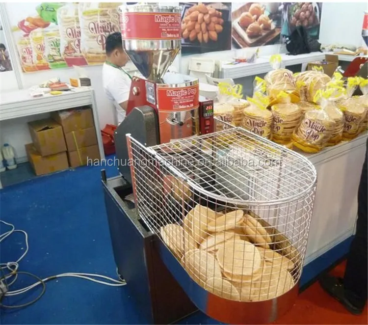 150mm Korean Magic Pop Rice Cake Cracker Maker - China Puffed Snacks  Machine, Korean Rice Cake Maker