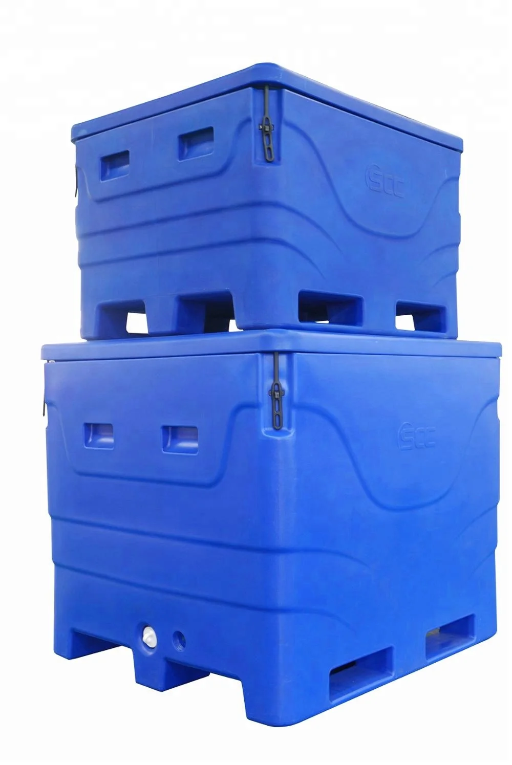 Plastic Fish Box (50 kilo) - 890 x 560 x 236 - GW Containers