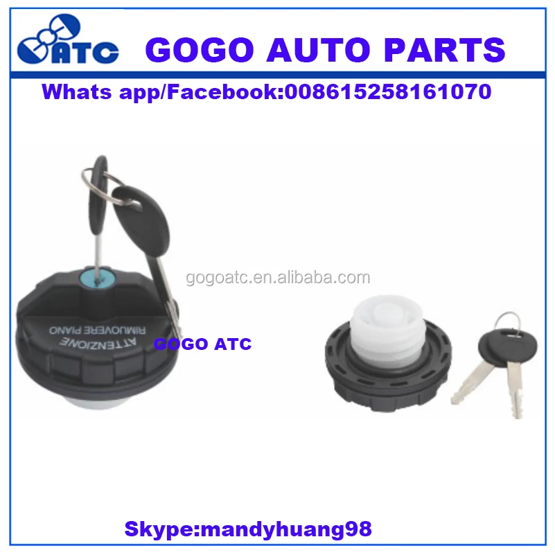 Couvercle Réservoir Carburant Avec Clé Pour Hyundai - Remplace 31010-4B000, 310104B000, 31010-24000 - ABS, Verrouillage Sécurisé